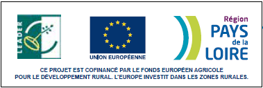 Logo du Programme Leader de l'Union Européenne, porté par la Région Pays de la Loire